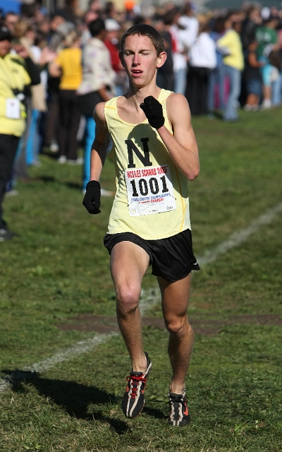 NCS XC D3 Boys-059.JPG - 2009 North Coast Section Cross Country Championships, Hayward High School, Hayward, California